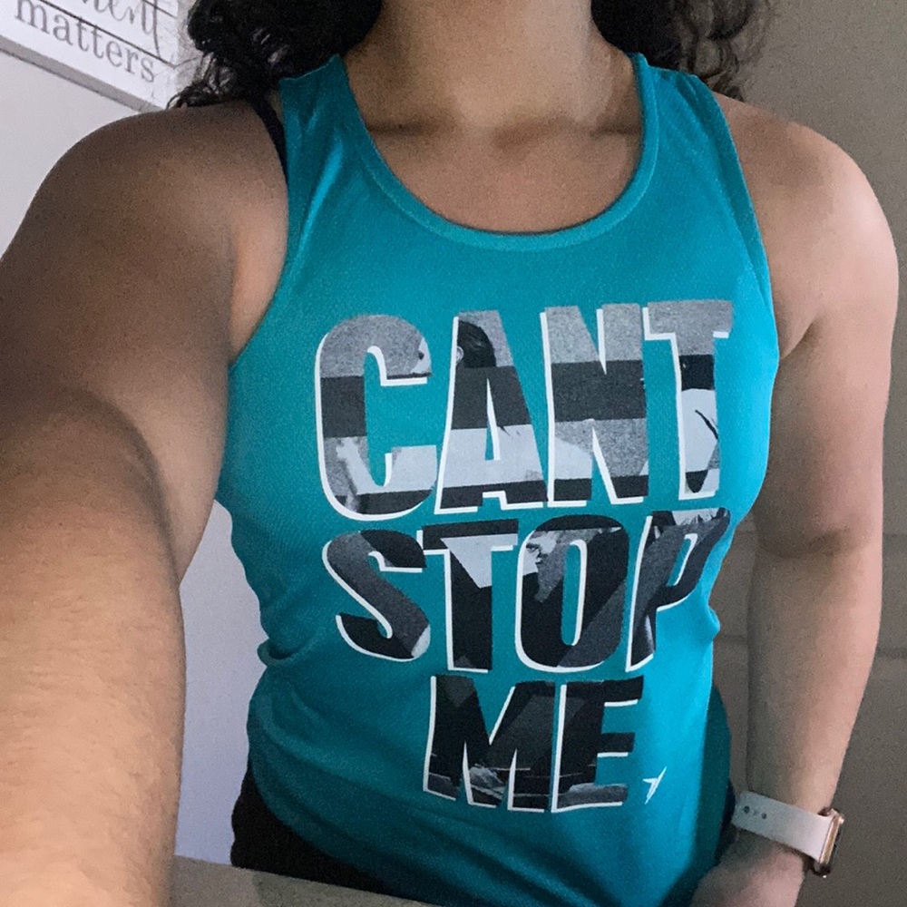 Can’t stop me! Workout shirt!